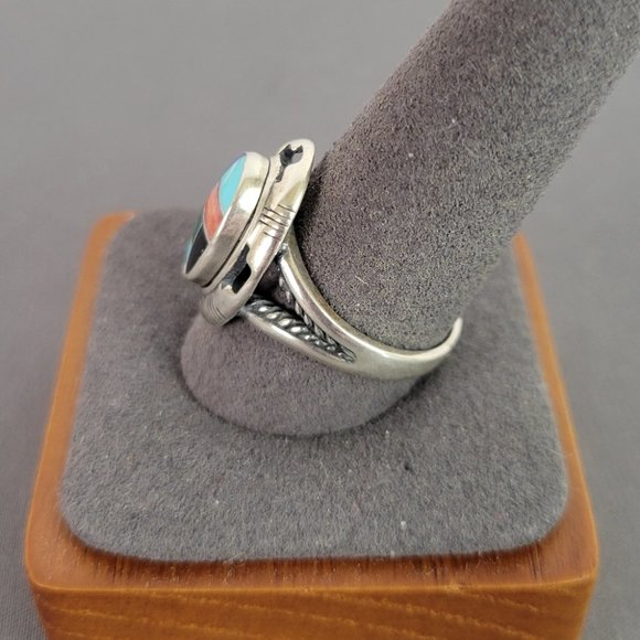 CAROLYN POLLACK 10-Strand Liquid Silver Necklace, Pendant, Earrings & Ri… - Picture 8 of 16